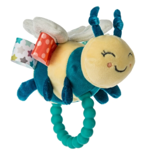 Chocalho de Pelúcia Abelhinha com Mordedor 